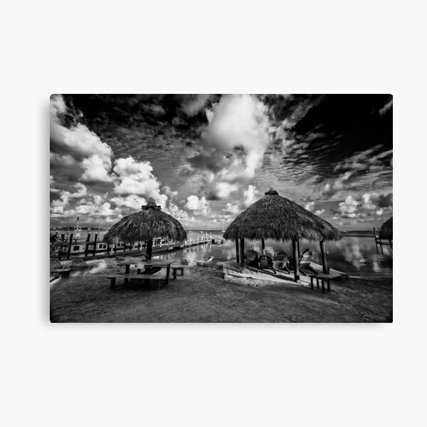 Item preview, huts on the beach  designed and sold by fineartbyK.