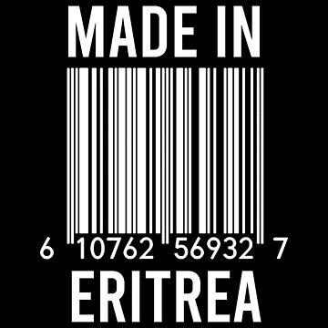 Artwork thumbnail, Made In Eritrea by RandomStuffShop