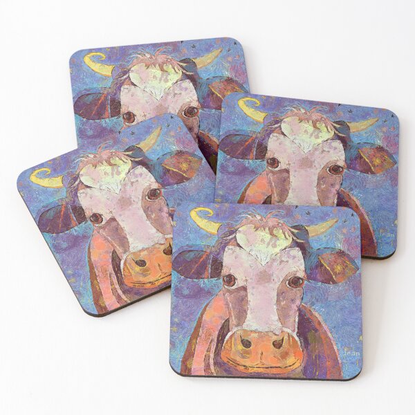 Item preview, THE COW WITH THE CRUMPLED HORN designed and sold by Jean Gregory Evans.