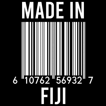 Artwork thumbnail, Made In Fiji by RandomStuffShop