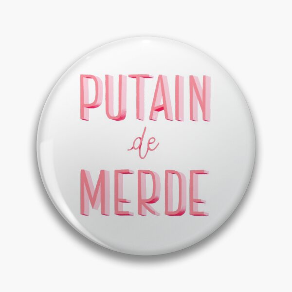 Item preview, Putain de merde designed and sold by clara-otto.