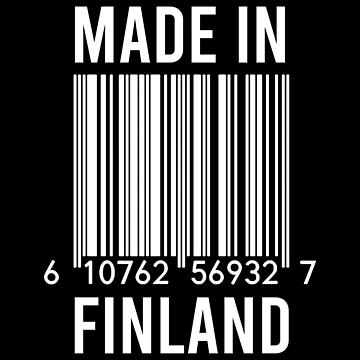 Artwork thumbnail, Made In Finland by RandomStuffShop