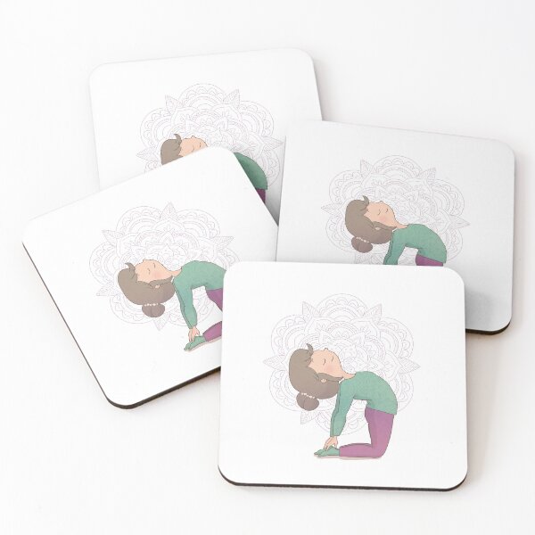 Item preview, Yoga Girl - Camel Pose designed and sold by Rita Cuppari.