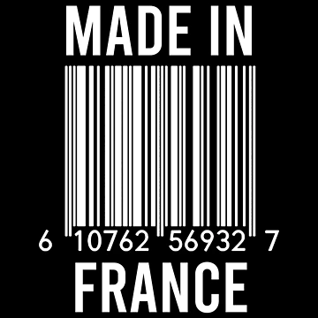 Artwork thumbnail, Made In France by RandomStuffShop