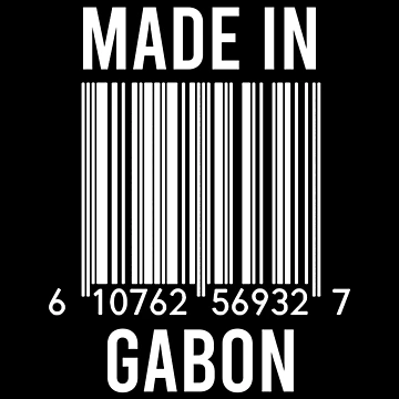 Artwork thumbnail, Made In Gabon by RandomStuffShop