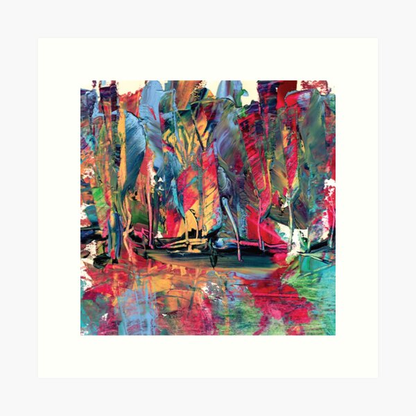 Am See Kunstdruck