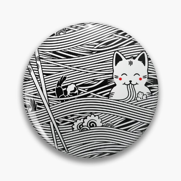 Item preview, Happy Cat, Ramen Deluge designed and sold by 38Sunsets.
