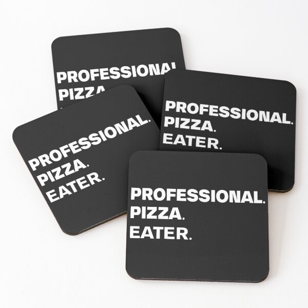 Item preview, Professional Pizza Eater BLACK designed and sold by ShoppyYourThing.