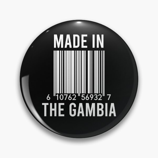 Item preview, Made In The Gambia designed and sold by RandomStuffShop.