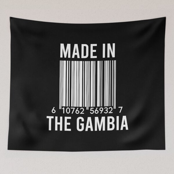 Item preview, Made In The Gambia designed and sold by RandomStuffShop.