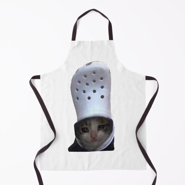 Item preview, sad cat with crock hat designed and sold by SPARTIAN.