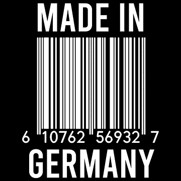 Artwork thumbnail, Made In Germany by RandomStuffShop