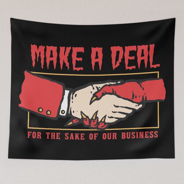 Item preview, Dealings with the Devil designed and sold by TrillDeliRyan.