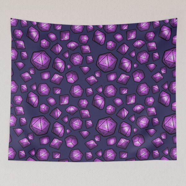 Item preview, Underdark Purple Dice designed and sold by JenelleyBeanDes.