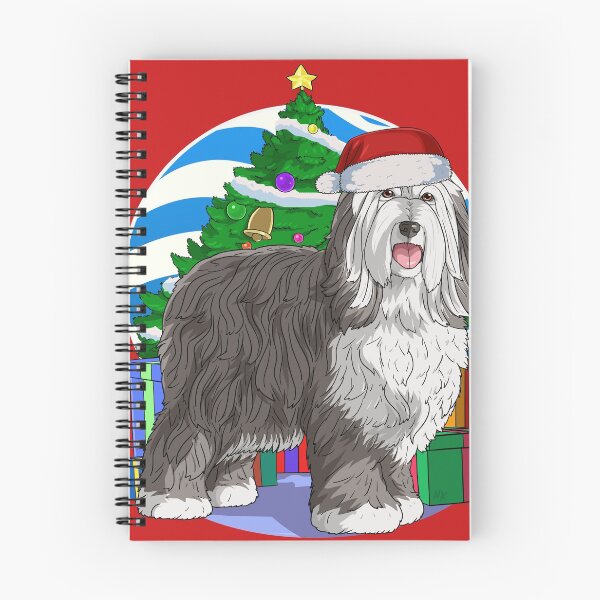 Item preview, Bearded Collie Dog Santa Christmas Tree Ornament Decor designed and sold by Nosek1ng.