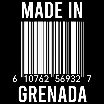 Artwork thumbnail, Made In Grenada by RandomStuffShop