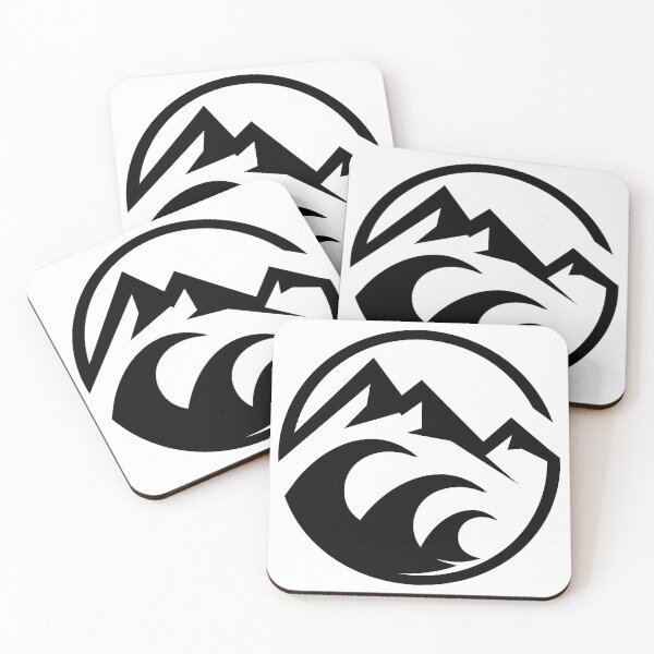 Item preview, Copy of circle mountain ocean icon designed and sold by pholange.