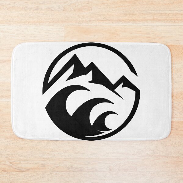 Item preview, Copy of circle mountain ocean icon designed and sold by pholange.
