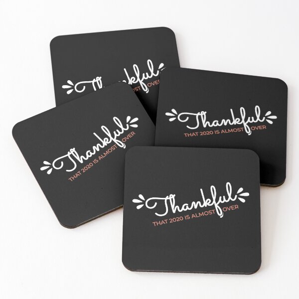 Item preview, Thankful That 2020 is Almost Over - Funny Thanksgiving Gift - 2020 Thanksgiving - 2020 Quarantine Thanksgiving - Thanksgiving Gift for Mom Dad Sister Brother designed and sold by Van-Tees.