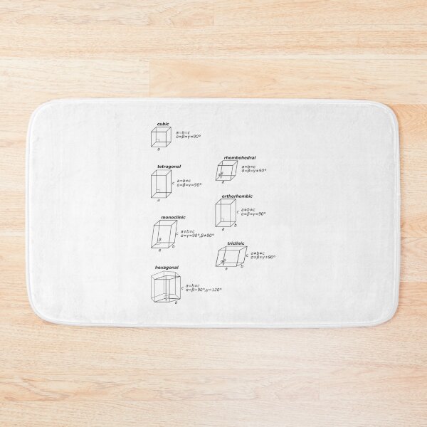 Item preview, Crystal Lattice Systems designed and sold by ChemisTees.