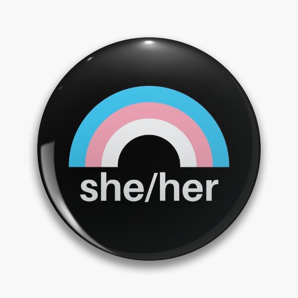 Item preview, She/Her Pronouns Trans designed and sold by lavenderhearts.