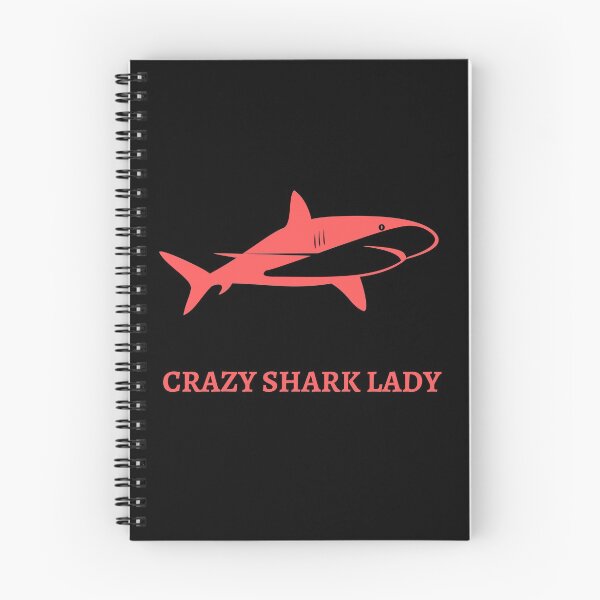 Item preview, Red crazy shark lady  designed and sold by Cafecreative.