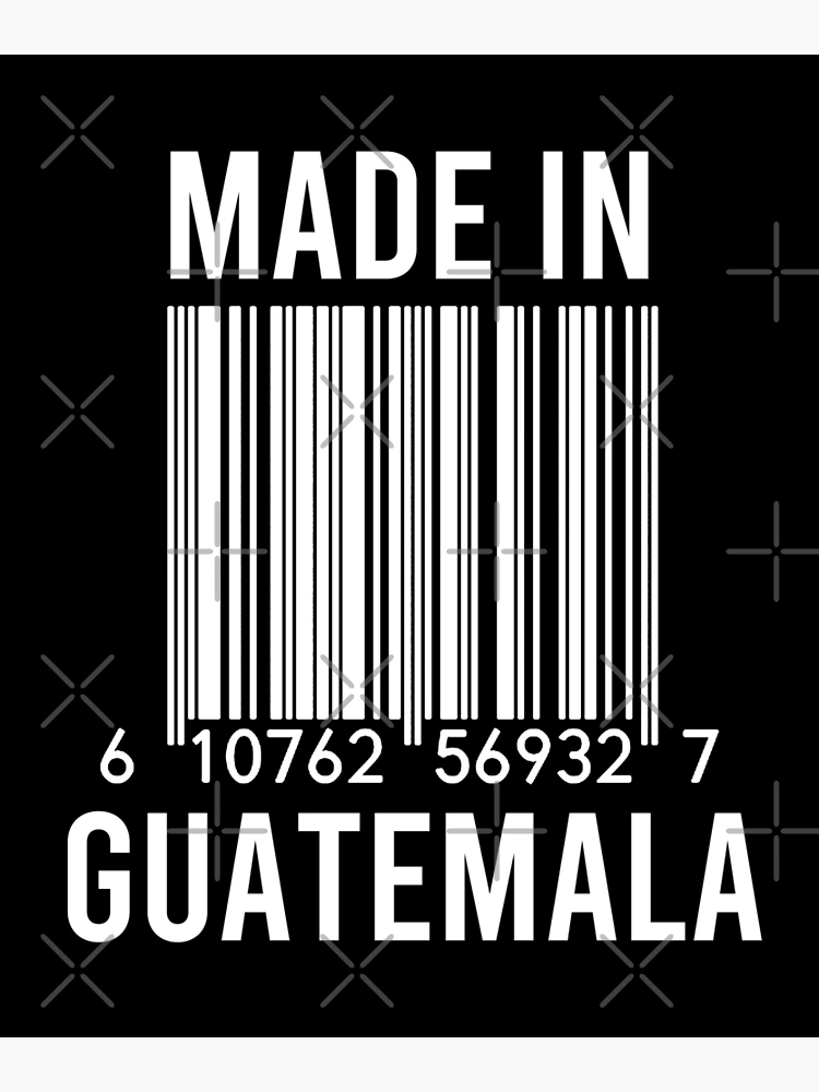 Thumbnail 3 of 3, Poster, Made In Guatemala designed and sold by RandomStuffShop.