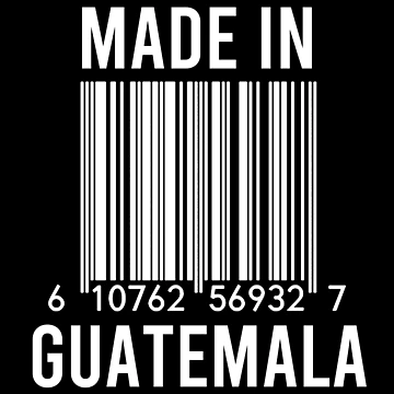 Artwork thumbnail, Made In Guatemala by RandomStuffShop