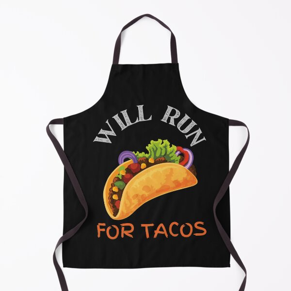 Item preview, Will Run for Tacos Version 2 designed and sold by EvaWolf.