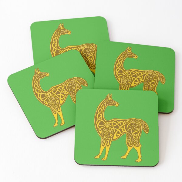 Item preview, Celtic Llama designed and sold by ingridthecrafty.