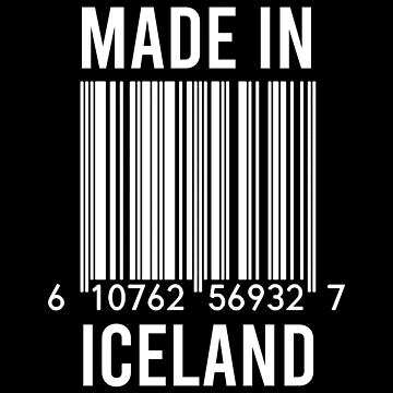 Artwork thumbnail, Made In Iceland by RandomStuffShop