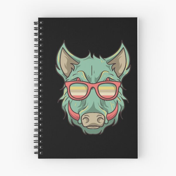 Item preview, Hog Hunting - Boar Face Wearing Glasses designed and sold by Sandra78.