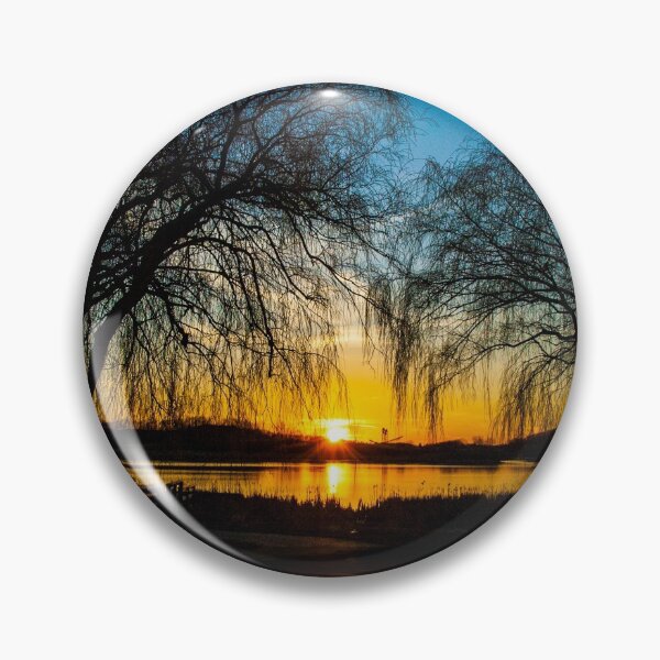 Item preview, sunset on lake designed and sold by fineartbyK.