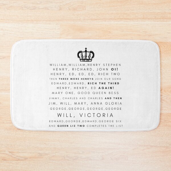 Item preview, Horrible Histories - Kings and Queens designed and sold by ButterfliesT.