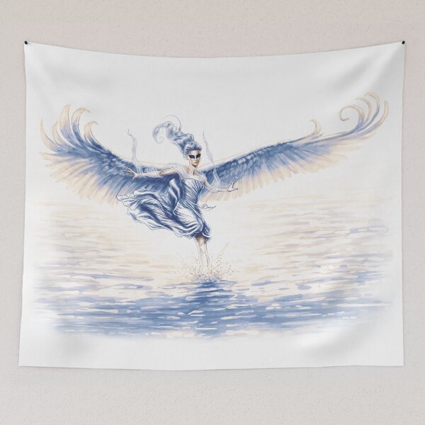 Item preview, Swan Maiden on the Water designed and sold by Brina Williamson.