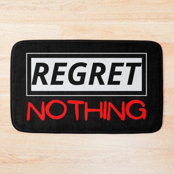 Item preview, Zero Regrets In Life  designed and sold by Sonatablue.