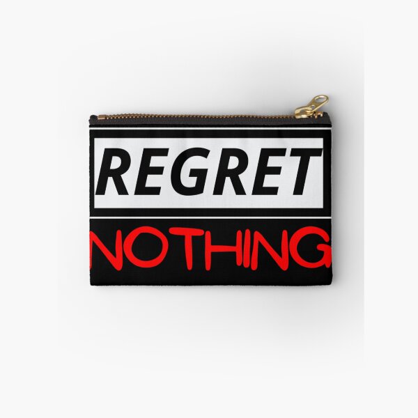Item preview, Zero Regrets In Life  designed and sold by Sonatablue.