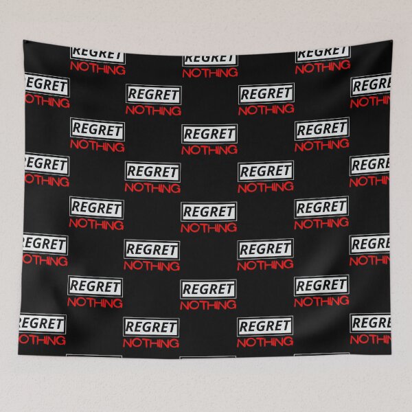 Item preview, Zero Regrets In Life  designed and sold by Sonatablue.