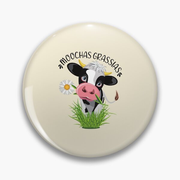 Item preview, Moochas Grassias Kawaii cow designed and sold by KawaiiPark.
