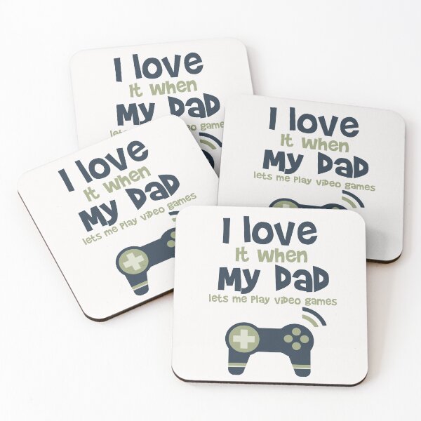 Item preview, i love it when my dad lets me play video games designed and sold by Hannah  Pillic.
