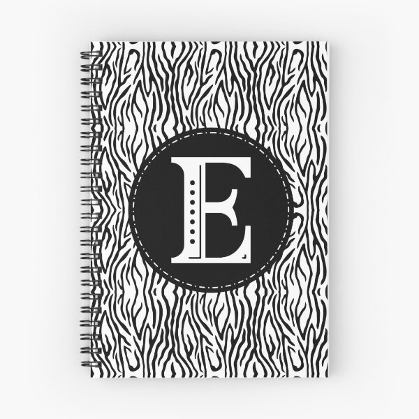 Item preview, Zebra Monogram Letter E designed and sold by MarkTees.