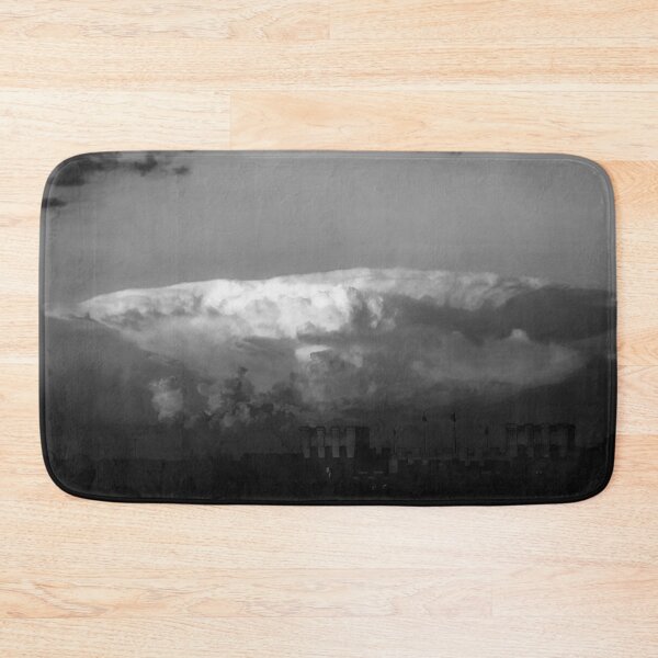 Item preview, Anvil Cloud over Castle in Black and White designed and sold by Zurickdesigns.