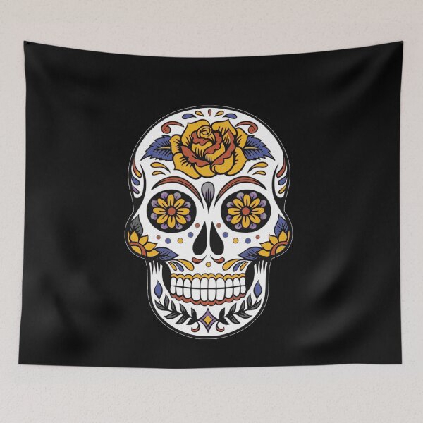 Item preview, funky Sugar Skull Design designed and sold by FLUMPYFINGERS.