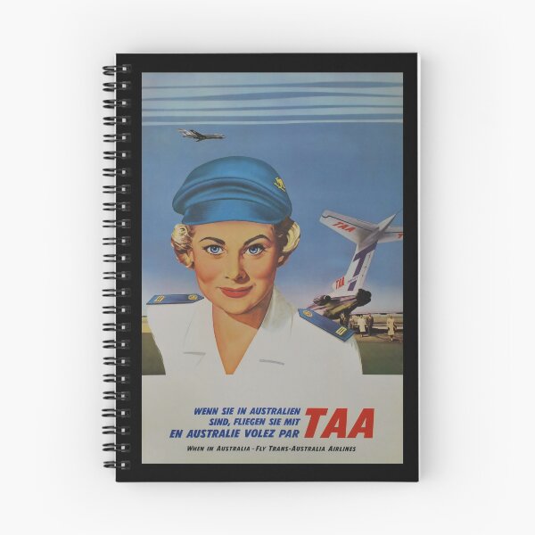 Item preview, retro classic En Australia poster designed and sold by CorasPosters.