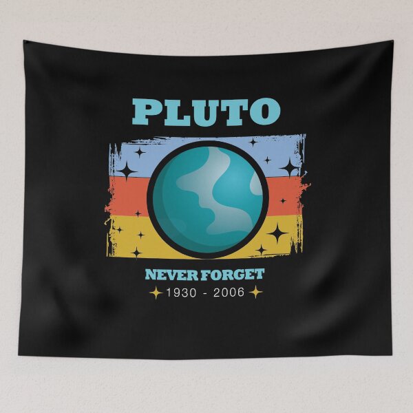 Item preview, Pluto Never Forget Planet and Solar System Pluto   designed and sold by Rzelemenz.