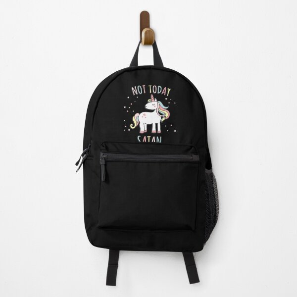 Item preview, Not Today Satan Unicorn designed and sold by flippinsg.