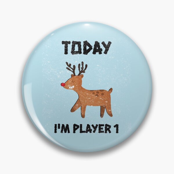 Item preview, Today I'm Player 1 designed and sold by GamingPillows.