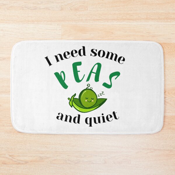 Item preview, I Need Some Peas And Quiet (Vegetable Pea Pun) designed and sold by Express YRSLF.