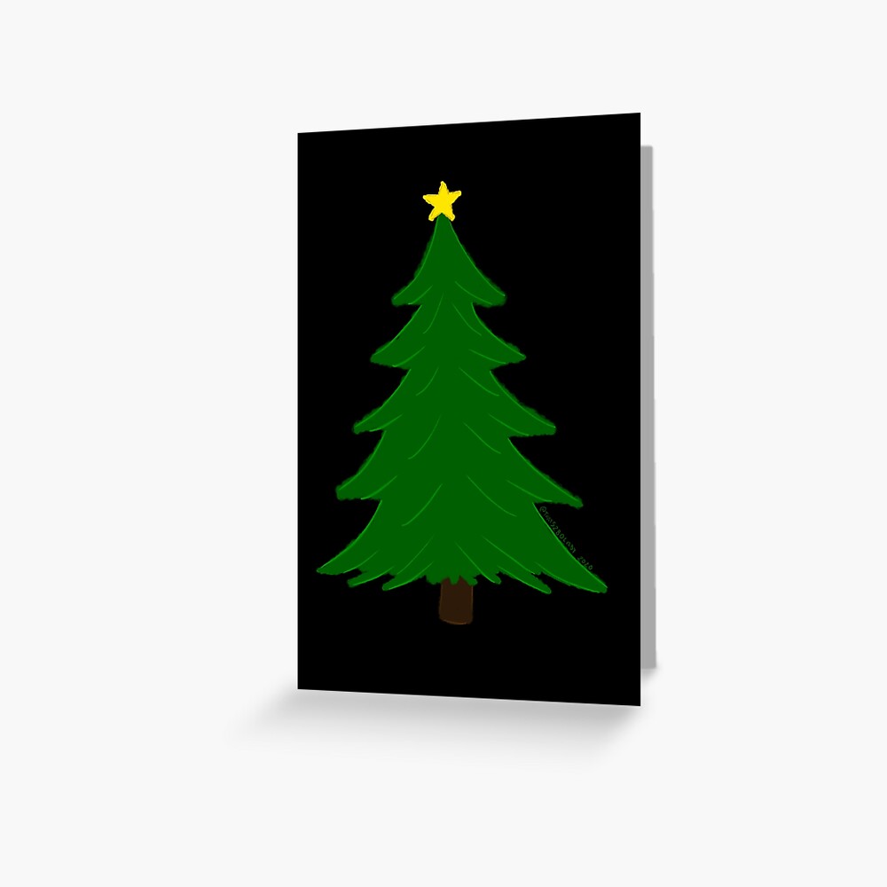 Christmas Tree Greeting Card