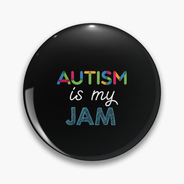 Item preview, Autism is my Jam. Funny Autism Design designed and sold by Custom365.